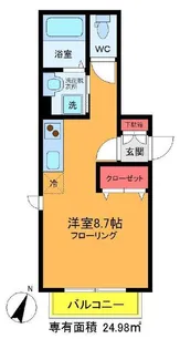 プレミール【1階】の間取り