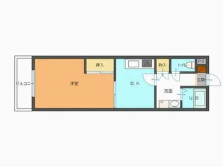 ヴィラ・プチアンジュ【2階】の間取り