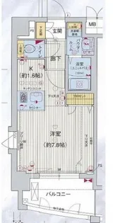 プレサンス千種駅前ネオステージ【5階】の間取り