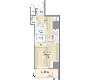 東京都豊島区東池袋5【マンション】の間取り