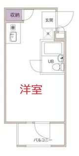 東京都大田区東雪谷1【マンション】の間取り
