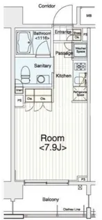 東京都大田区南六郷3【マンション】の間取り