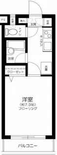 東京都世田谷区松原4【マンション】の間取り