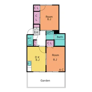 フォーレス・大樹【1階】の間取り