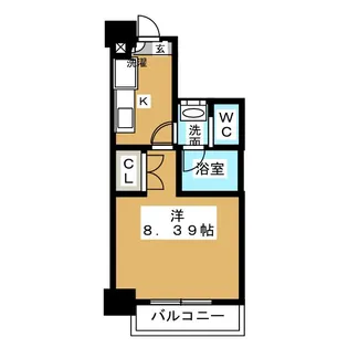 タウンライフ今池【8階】の間取り