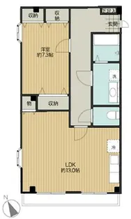 RR hirano【3階】の間取り