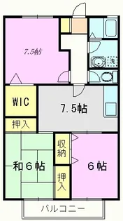 ドリームガーデン【1階】の間取り