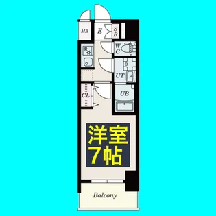 S-RESIDENCE茶屋ヶ坂【2階】の間取り