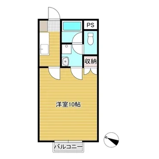 ルバンヴェール林田3【3階】の間取り
