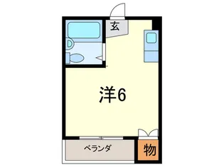 寺下ハイツ【3階】の間取り