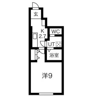 LebeL vier【1階】の間取り