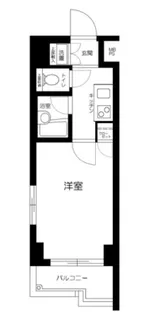 ルーブル西馬込弐番館【5階】の間取り