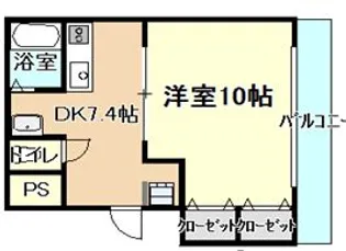 ハイグランディー松永【3階】の間取り