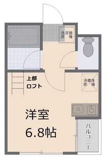 シティハウスジョイ【1階】の間取り