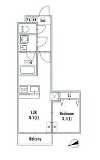 GRANPASEO船堀【3階】の間取り