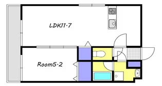 Arc Stage表町【9階】の間取り