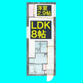 quador御器所NOIR【4階】の間取り