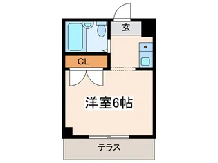 ニチエーイン武蔵野【1階】の間取り