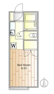 シェルドエル【1階】の間取り