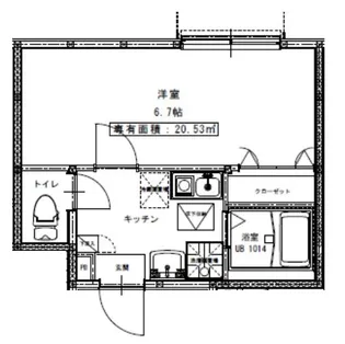 Brilliant【1階】の間取り