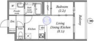 アドバンス京都リエートII【3階】の間取り
