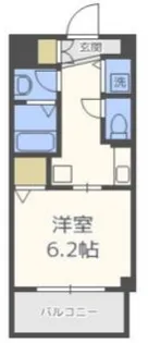 グランパシフィック大今里南【8階】の間取り