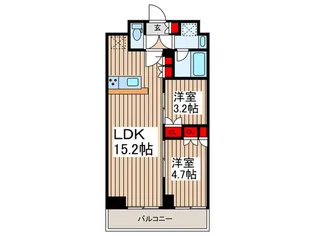 LaClair南浦和【2階】の間取り