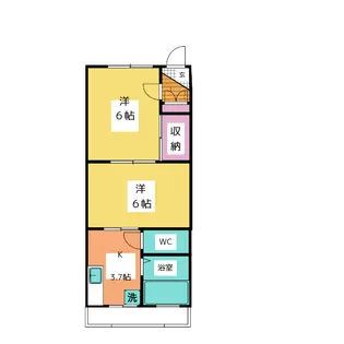 ハイムマロンプレーン I【1階】の間取り