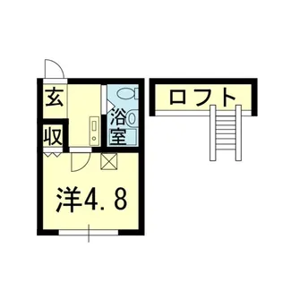 エクセルハイツ国府【2階】の間取り