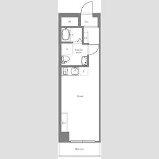 ロイヤルハイツ新宿御苑【2階】の間取り