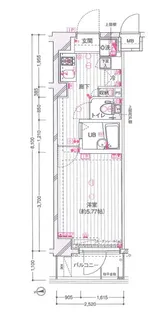 アイディ平和島II【2階】の間取り