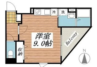 Cross Road【5階】の間取り