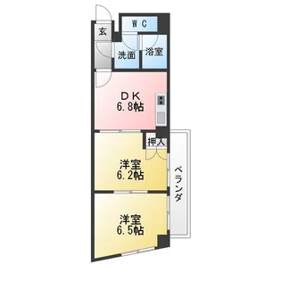 WIN大須【4階】の間取り