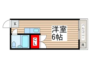 ふぁみりいCH1【2階】の間取り