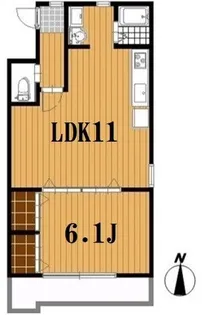 クレドール【2階】の間取り