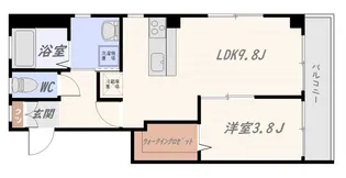 Casa Paris(カーサパリス)【4階】の間取り