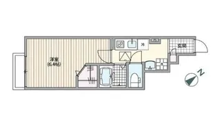 ミハス阿佐ヶ谷【1階】の間取り