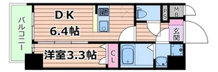 JMFレジデンス都島【10階】の間取り