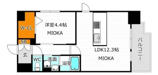 GRAND ECLAT【8階】の間取り