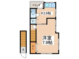 サトウコーポ【2階】の間取り