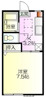 ジュネス【1階】の間取り