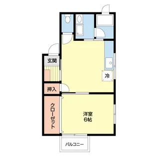 シャトルハウス【2階】の間取り