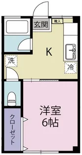 三上ビル【2階】の間取り