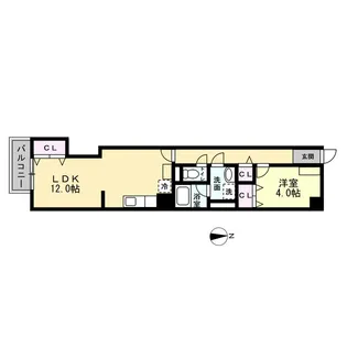 ターミナルハイツ【8階】の間取り