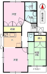 リトルアイランド【1階】の間取り