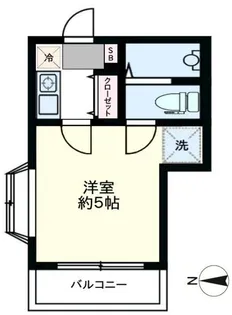 ウエストヒル【3階】の間取り