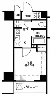 プレール・ドゥーク上北沢【2階】の間取り