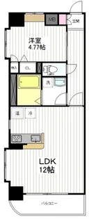 セントフィールド壱番館【4階】の間取り