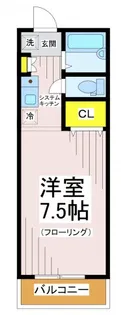 TKガーデンパレスA【1階】の間取り