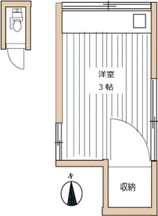 石黒荘【2階】の間取り